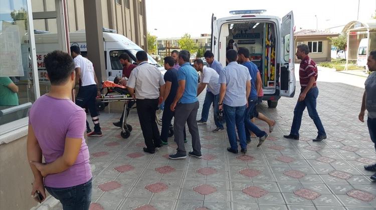 Elektrik akımına kapılan kişi ağır yaralandı