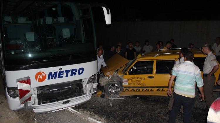 Sinop’ta trafik kazası: 2 yaralı