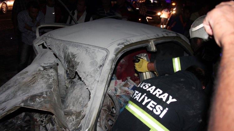 Aksaray'da trafik kazaları: 16 yaralı