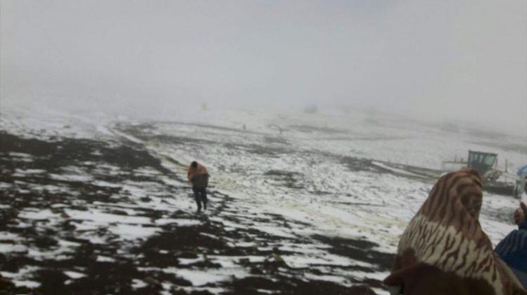 Ardahan'daki kar yağışı