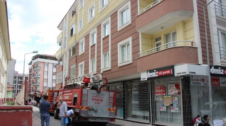 Samsun'da elektrikli şofben patladı