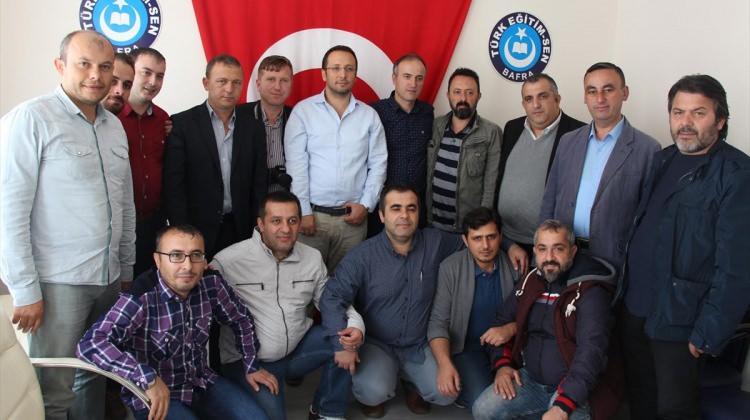 Türk Eğitim-Sen Bafra Temsilciliği basınla bir araya geldi