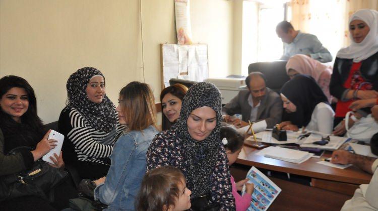 Suriyeli öğretmen adaylarına mülakat sınavı