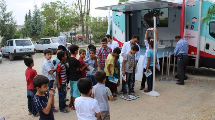 Siirt'te "Sağlıklı Yaşam Aracı" çalışmalarını sürdürüyor