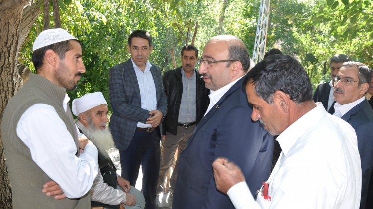 AK Parti Elazığ Milletvekili Açıkkapı'dan köy ziyareti