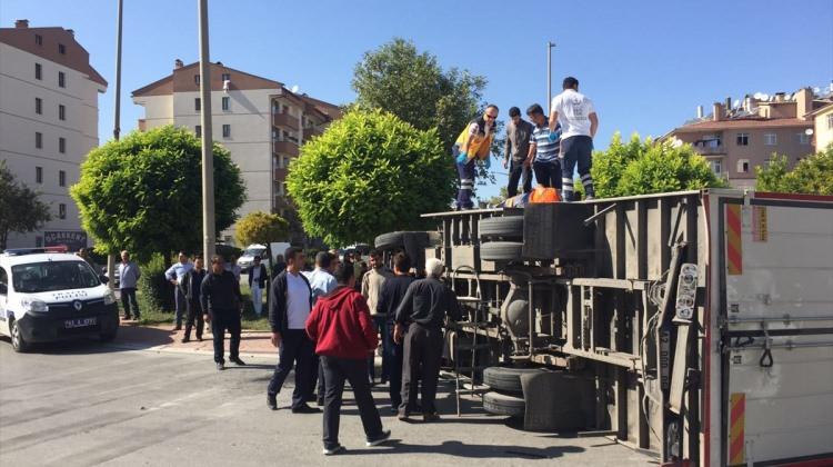 Konya'da trafik kazası: 2 yaralı
