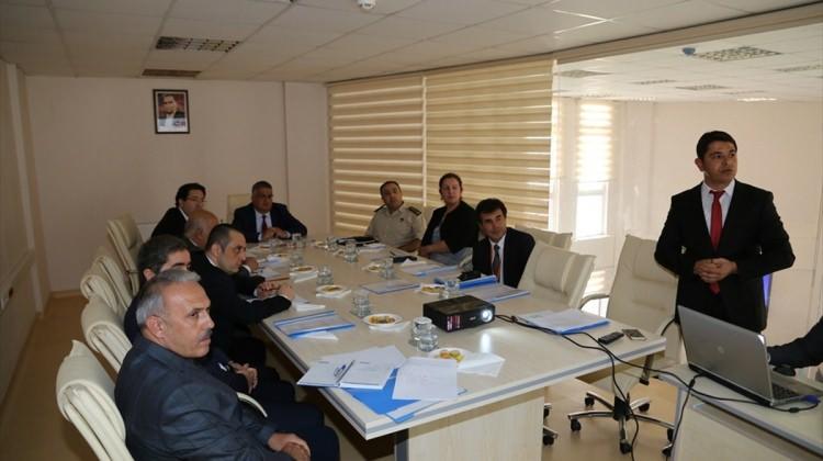 Aksaray'da Acil Çağrı Hizmetleri İl Koordinasyon Komisyonu toplandı
