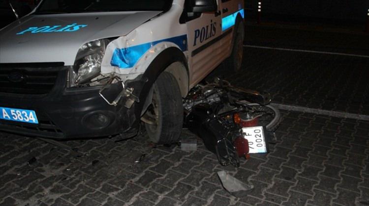 Ermenek'te trafik kazası: 1 yaralı