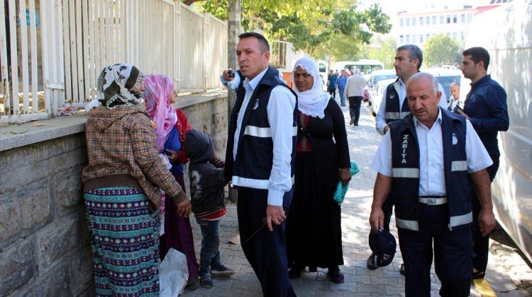 Muş'ta dilenci operasyonu