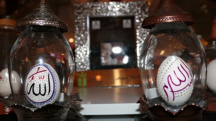 Eskişehir'de "Yumurtadan Sanata" adlı sergi açıldı