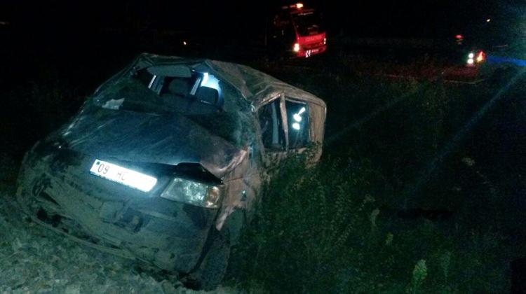 Aydın'da minibüs şarampole devrildi: 1 ölü, 3 yaralı