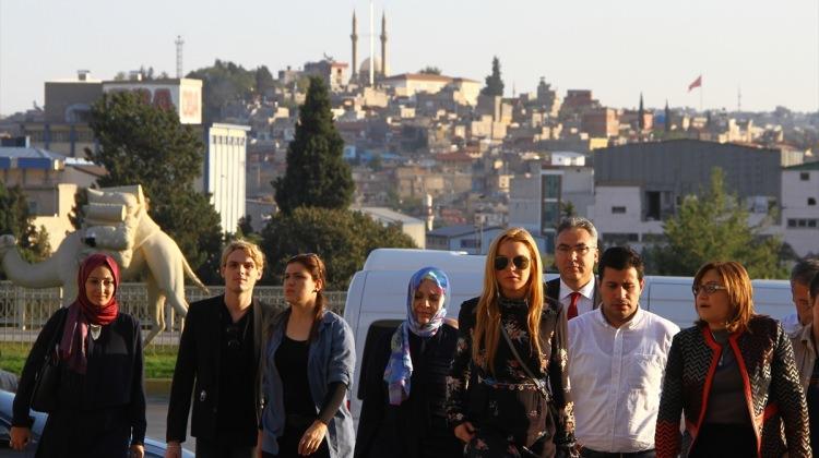 Oyuncu Lohan, Gaziantep'te Zeugma Müzesi'ni gezdi