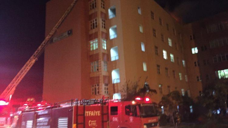 Bandırma Devlet Hastanesinde yangın