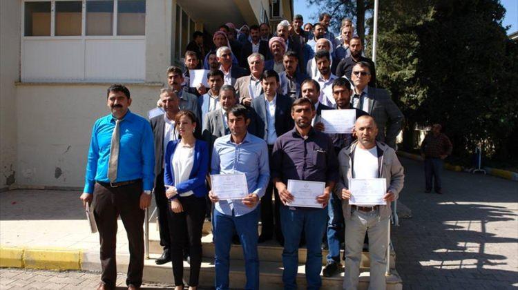 Viranşehir'de çobanlık sertifikaları dağıtıldı