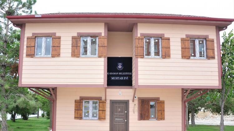Karaman'da yeni muhtarlık binaları