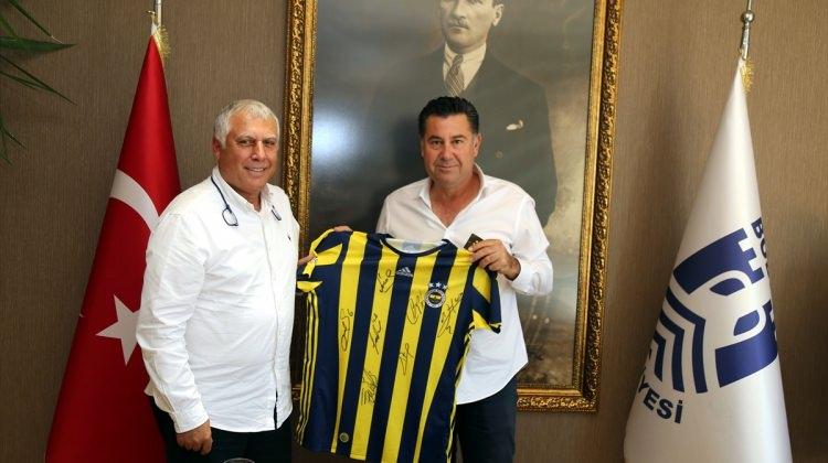 Fenerbahçe Asbaşkanı Sarıoğlu'ndan Mehmet Kocadon'a ziyaret