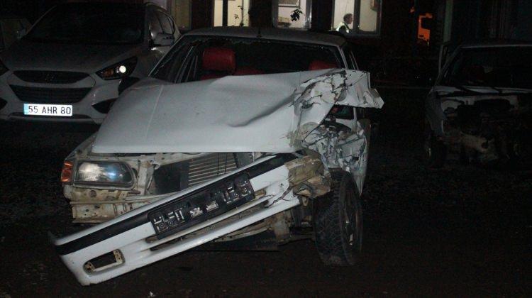 Samsun'da trafik kazası: 10 yaralı