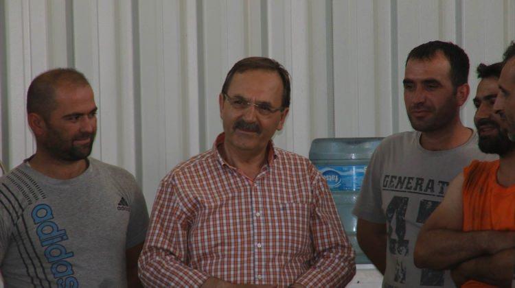 Bafra Belediye Başkanı Şahin, OSB’de incelemelerde bulundu