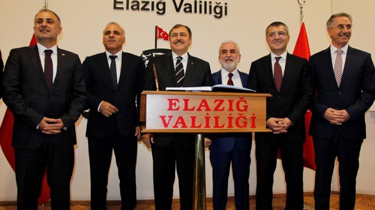 Orman ve Su İşleri Bakanı Eroğlu Elazığ'da