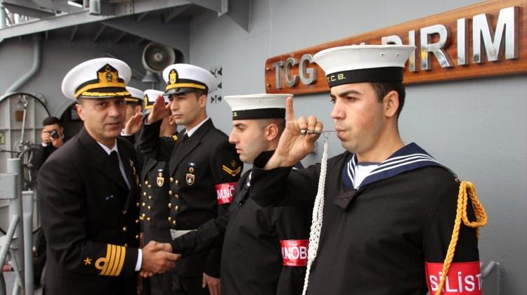 Zonguldak'ta askeri gemiler ziyarete açıldı