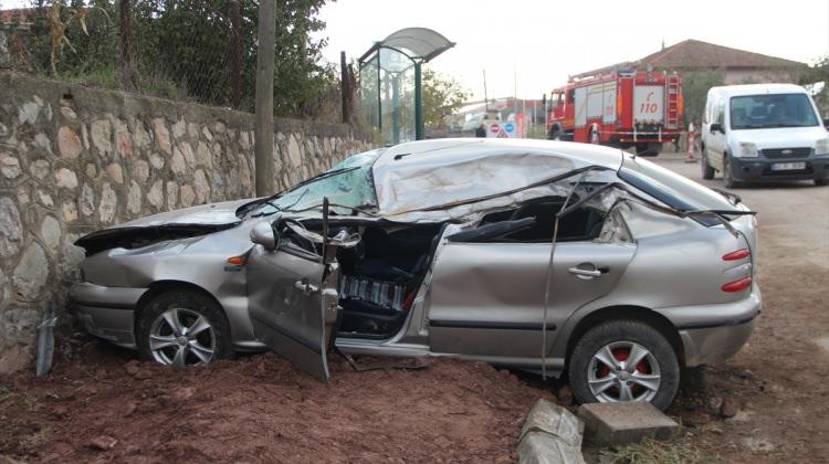Derince'de trafik kazası: 1 yaralı