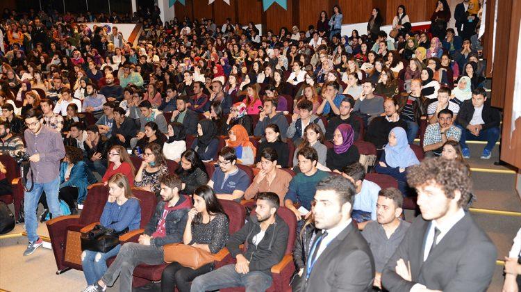 TRT Spikeri Karaş, Uludağ Üniversitesinin etkinliğine katıldı