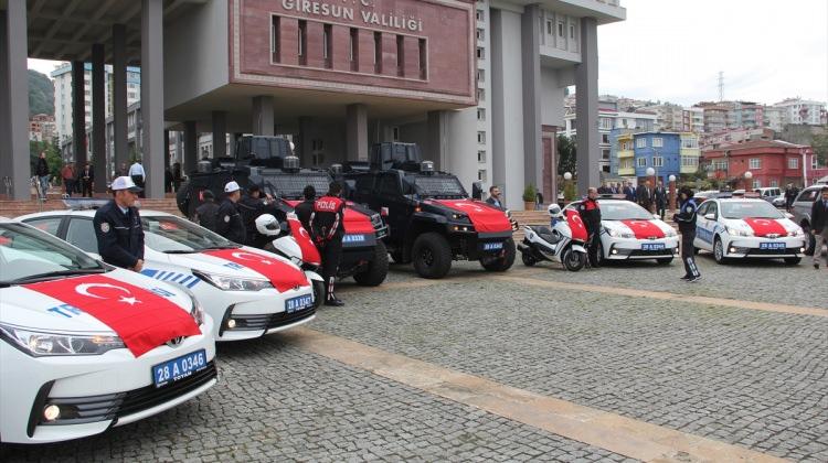 Giresun Emniyet Müdürlüğünün araç parkı güçleniyor