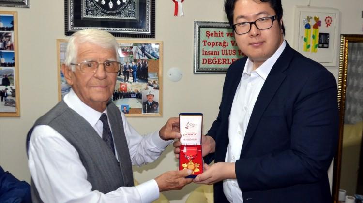 Karamürsel'de Kore gazisine şeref madalyası