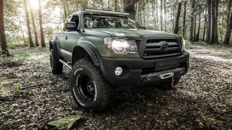 Toyota Tacoma'nın ilginç iç mekanı