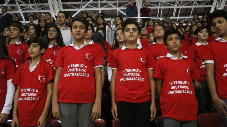 Mersin'de okul sporları açılış töreni