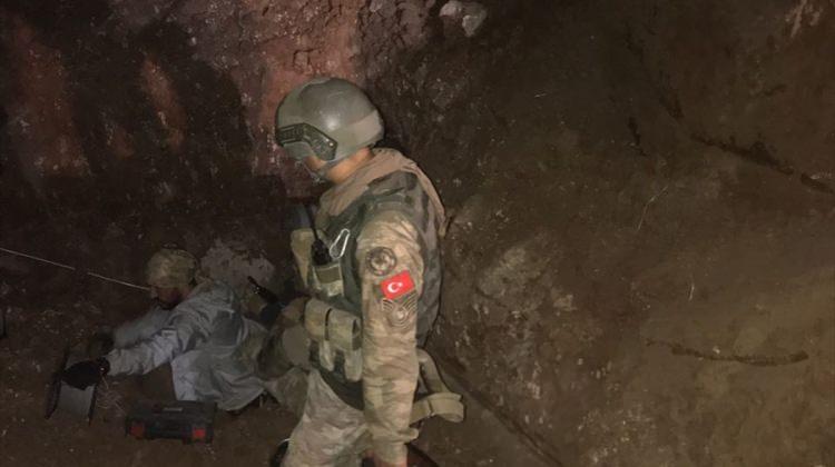 Nusaybin'de Suriye'ye açılan tünel bulundu