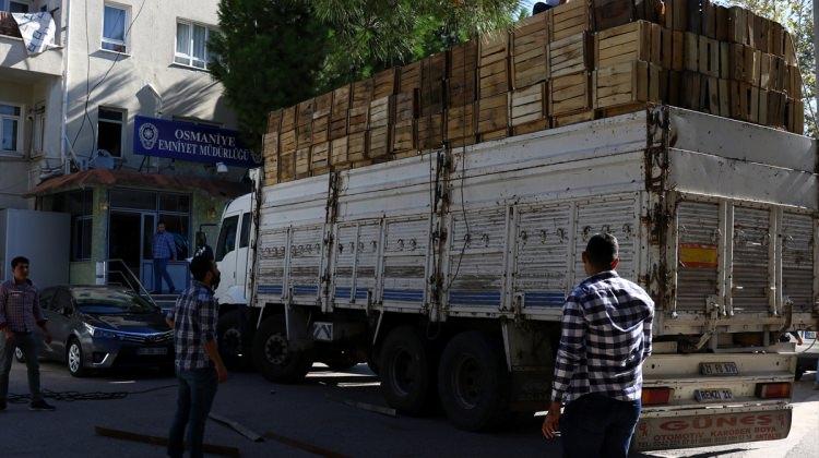 Meyve kasaları arasında uyuşturucu sevkiyatı
