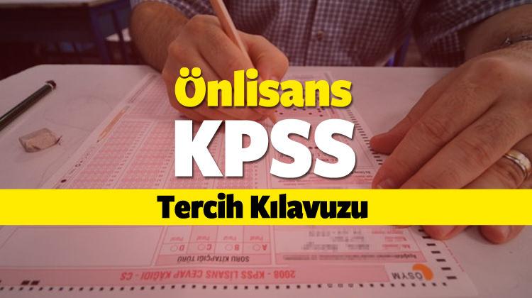 Onlisans Kpss Tercih Islemi Nasil Yapilir Egitim Haberleri