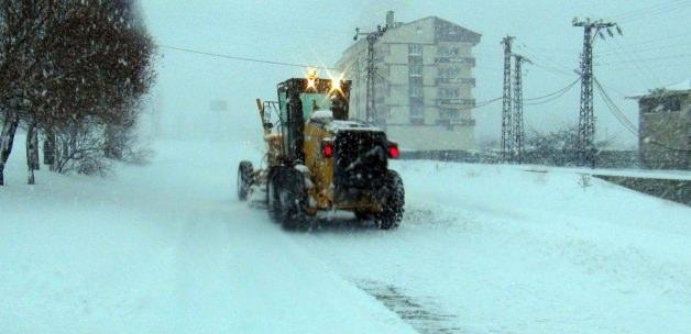 Tatvan'da kar temizleme çalışmaları