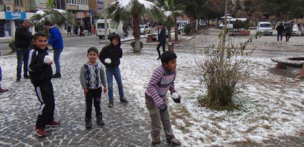 Kızıltepe'de karın keyfi kısa sürdü