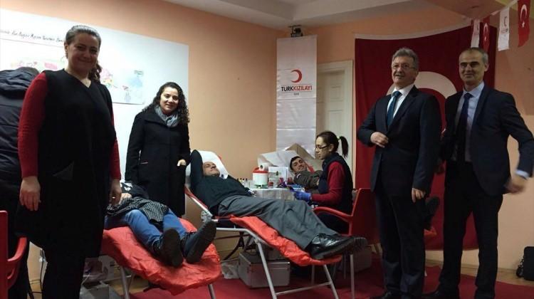 Enez'de kan bağışı kampanyası