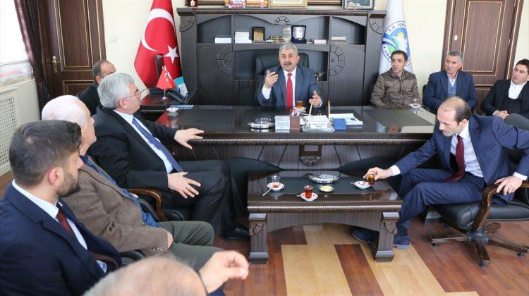 AK Parti İl Başkanı Öz'den İspir'e ziyaret