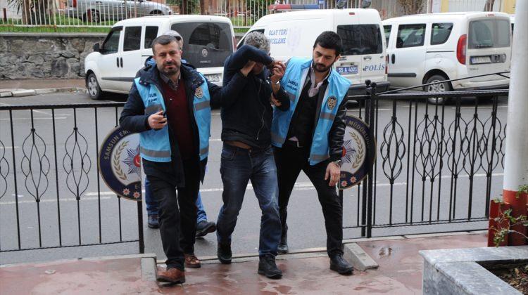Samsun'da iş yerinden hırsızlık iddiası