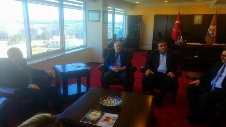AK Parti Edirne Teşkilatı'ndan, TÜ'ye ziyaret