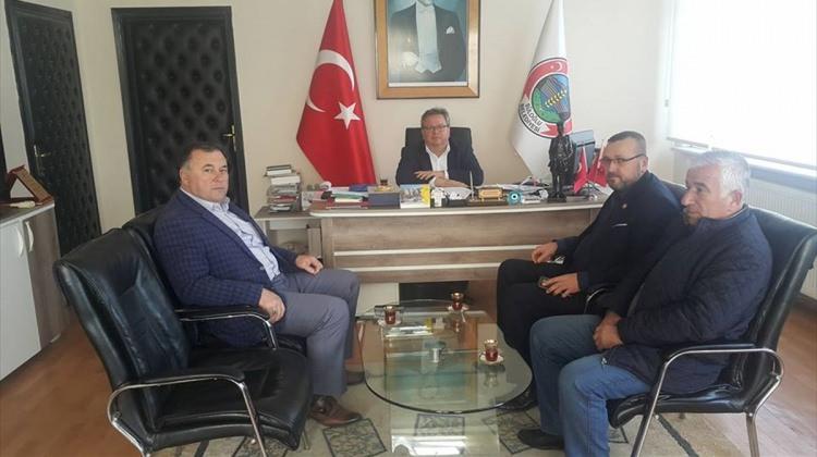 SÜTÜB'den Süloğlu Belediye Başkanına ziyaret