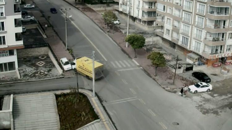 Kırşehir'deki trafik kazaları MOBESE kameralarında