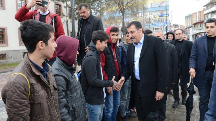 Gümrük ve Ticaret Bakanı Tüfenkci, Malatyasporlularla buluştu