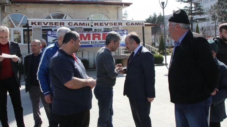 MHP Grup Başkanvekili Usta Havza'da ziyaretlerde bulundu