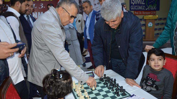 Serik'te satranç turnuvası
