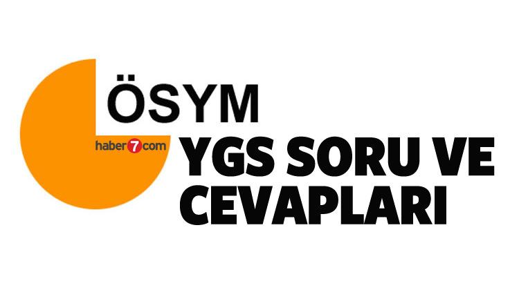 Yuksekogretime Gecis Ygs Sinav Soru Ve Cevaplari Aciklandi Egitim Haberleri