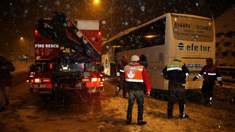 Bolu Dağı Tüneli'nde zincirleme kaza