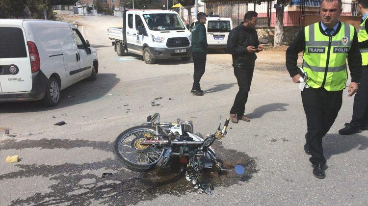 Akseki'de trafik kazası: 1 yaralı