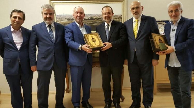 Mehmet Görmez'den Kanal 7'ye ziyaret