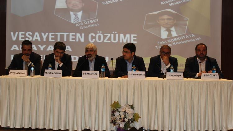 "Vesayetten Çözüme Anayasa Referandumu" paneli