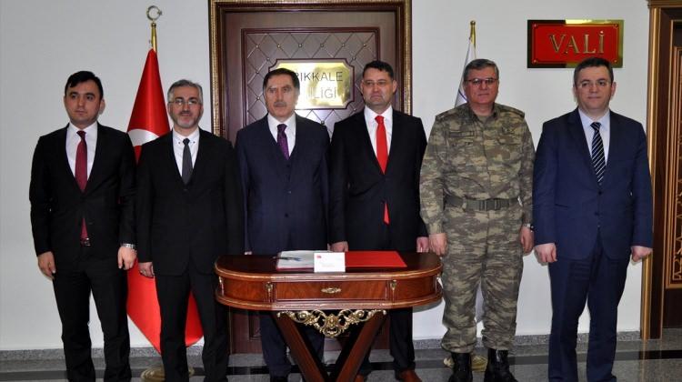 Kamu Başdenetçisi Malkoç, Vali Haktankamaz'ı ziyaret etti